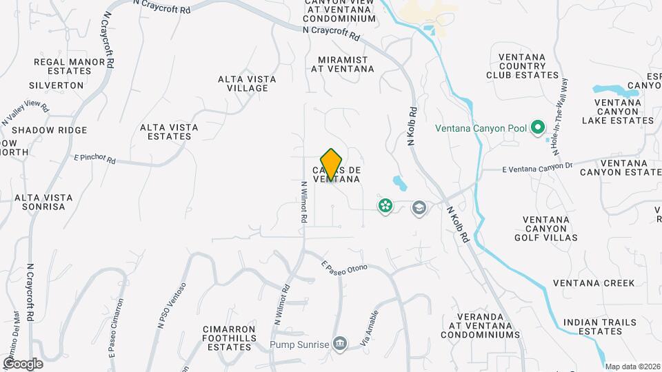 6372 E Calle Cavillo Map and Location Details