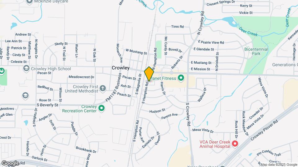 Hampton Townhomes Mapa y Detalles de la Ubicación