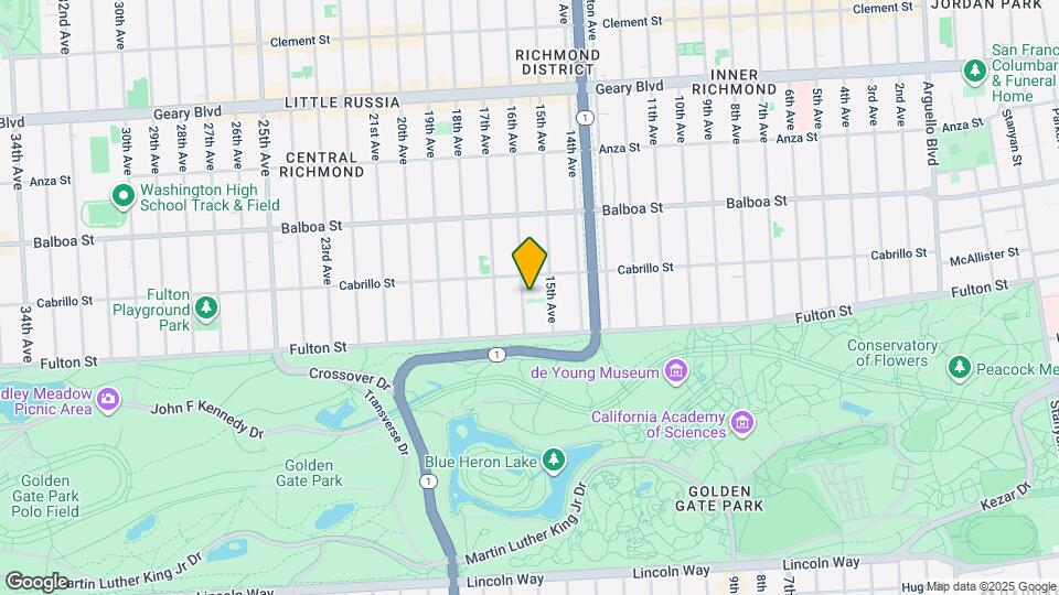 732 16th Ave, Unit Master bedroom Map and Location Details