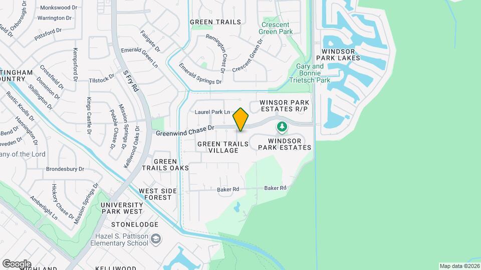1711 Stone Meadows Ln Map and Location Details