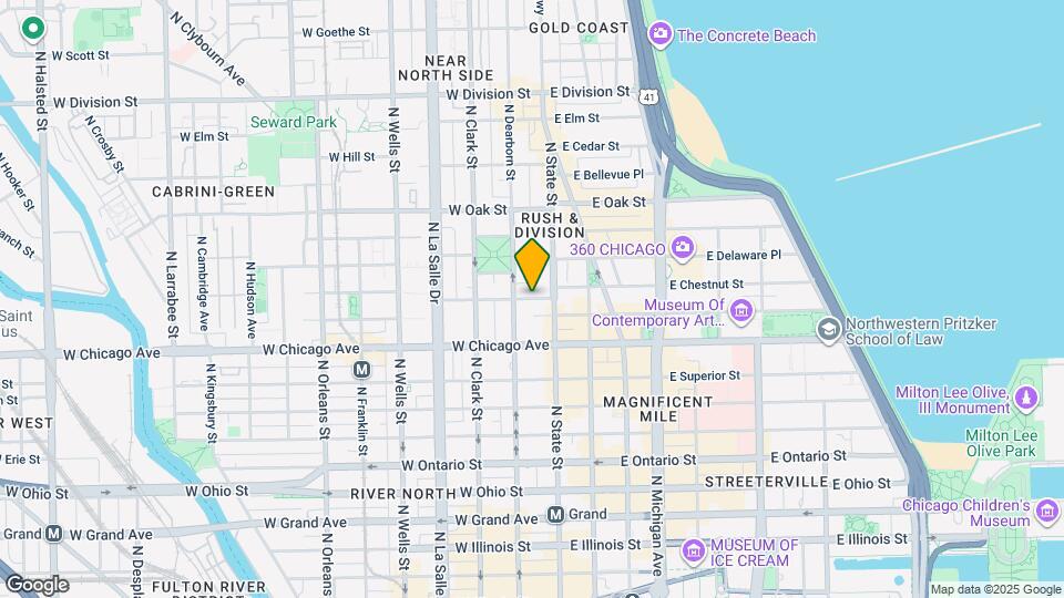 343 W Chestnut St Map and Location Details