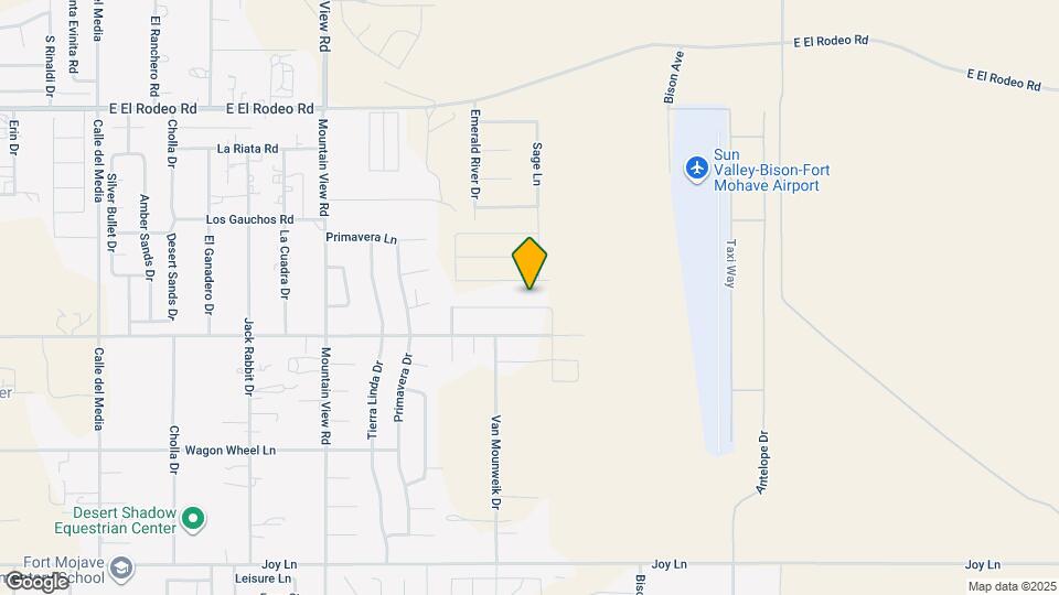2225 Moonridge Ln Map and Location Details