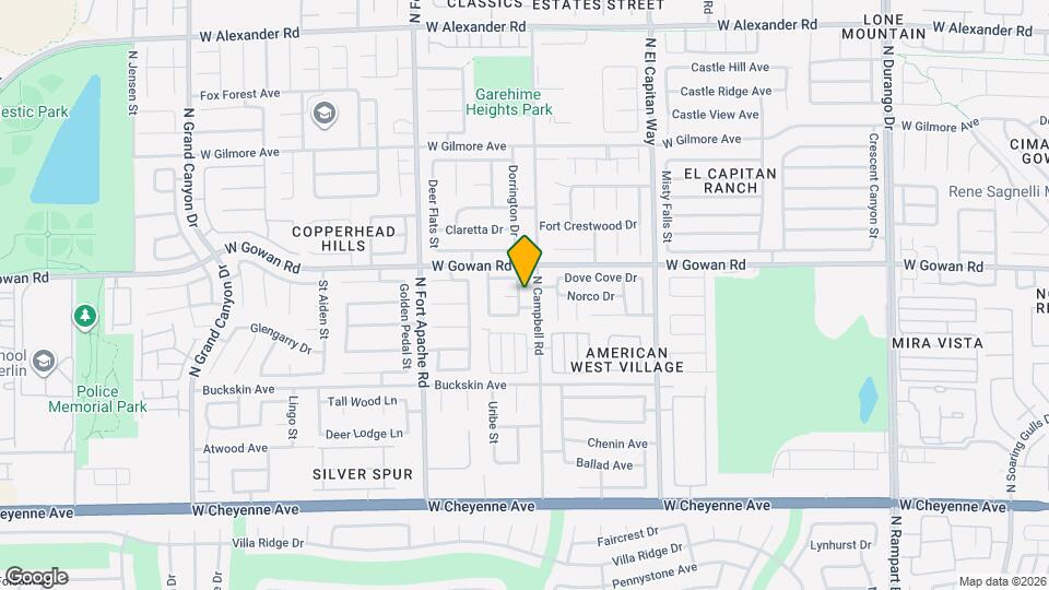 3556 Tobel Spring Dr Map and Location Details