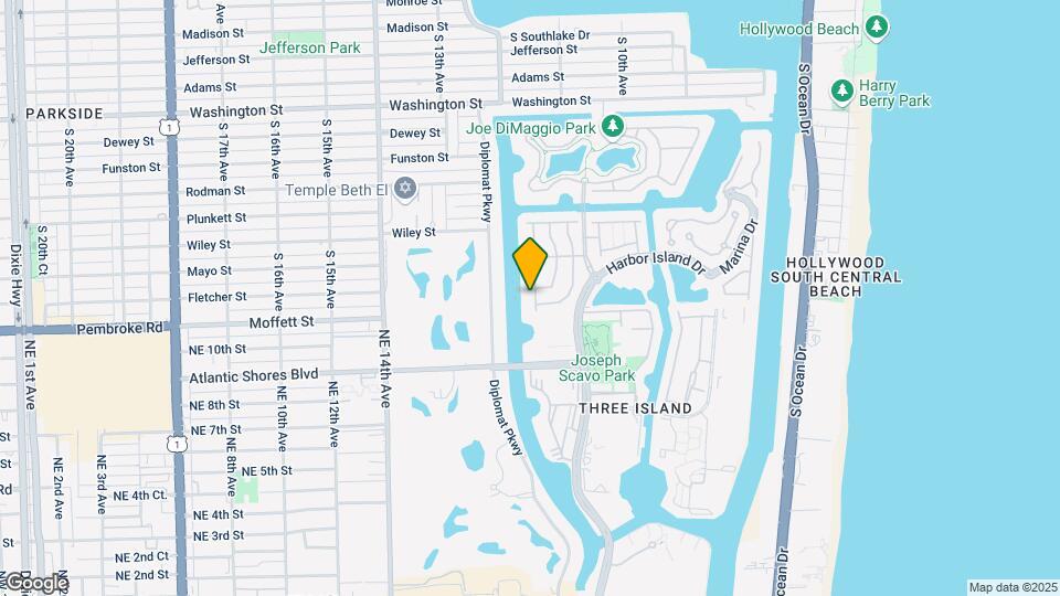 1580 Shoreline Way Map and Location Details