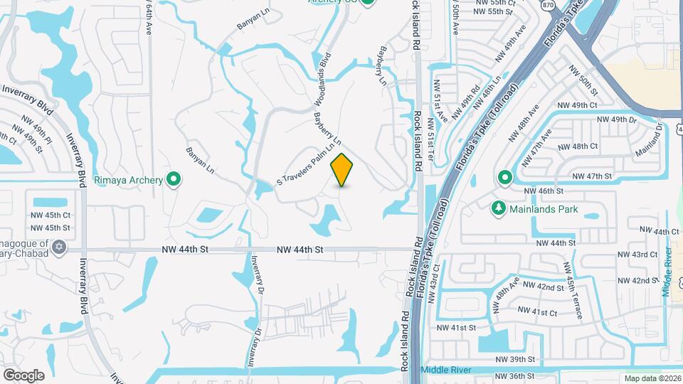 4602 King Palm Dr Map and Location Details