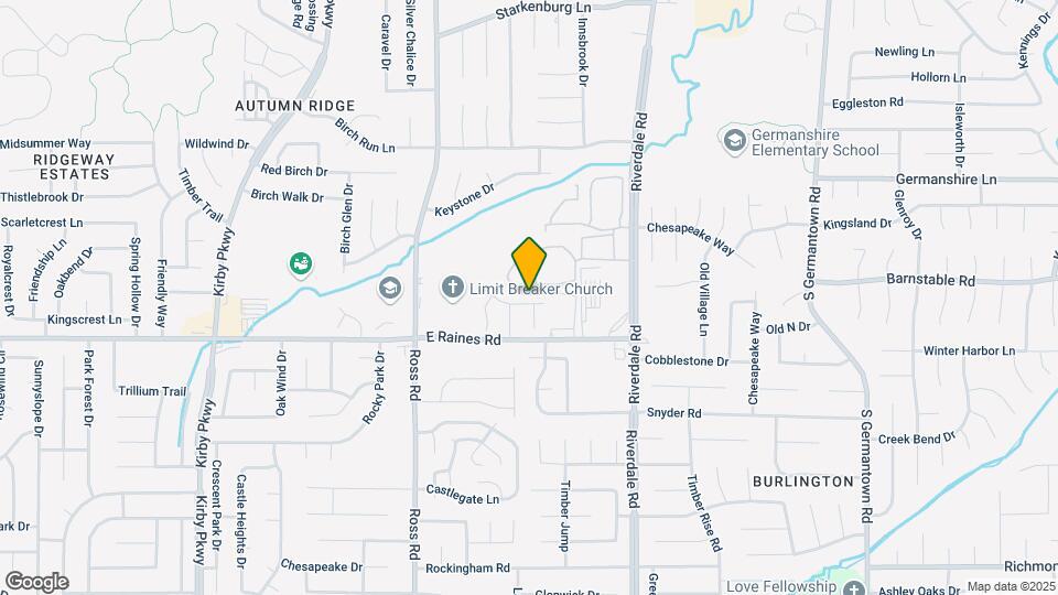 6836 Meadow Chase Ln Map and Location Details