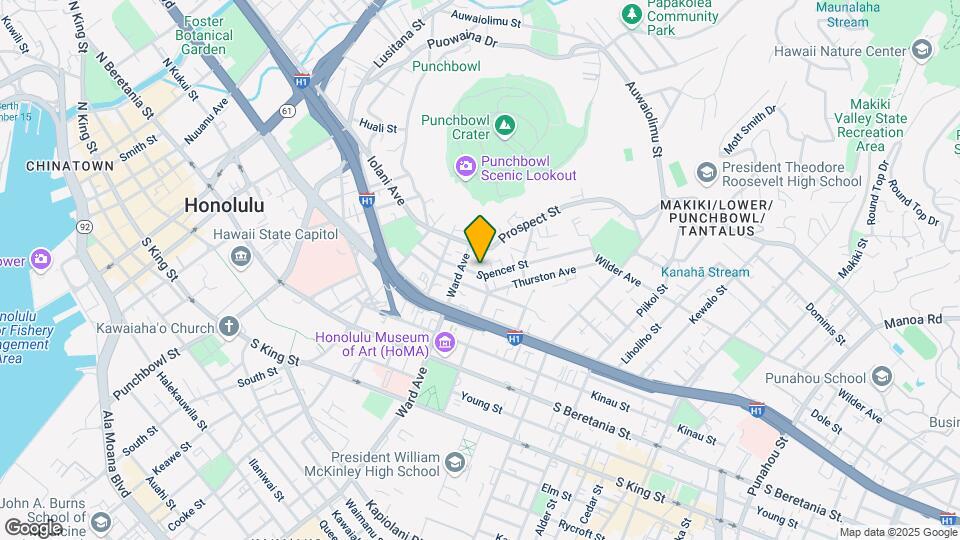 926 Spencer St Mapa y Detalles de la Ubicación