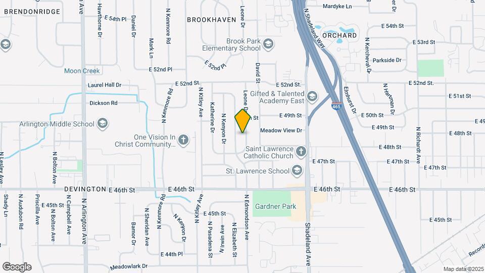 4840 Leone Dr Map and Location Details