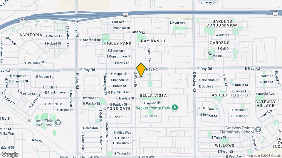 3648 E Shannon St Map and Location Details