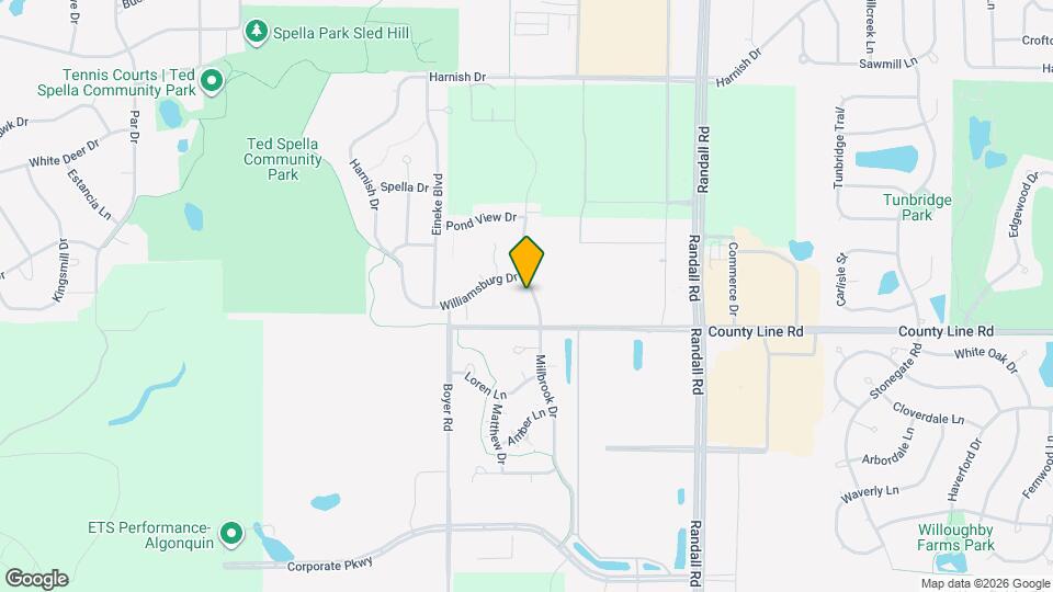 1470 Millbrook Dr Mapa y Detalles de la Ubicación