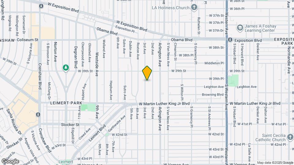 3934 3rd Ave Map and Location Details