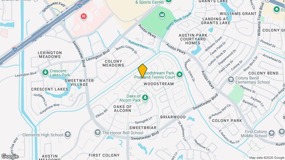 3406 Swift Creek Ct Map and Location Details