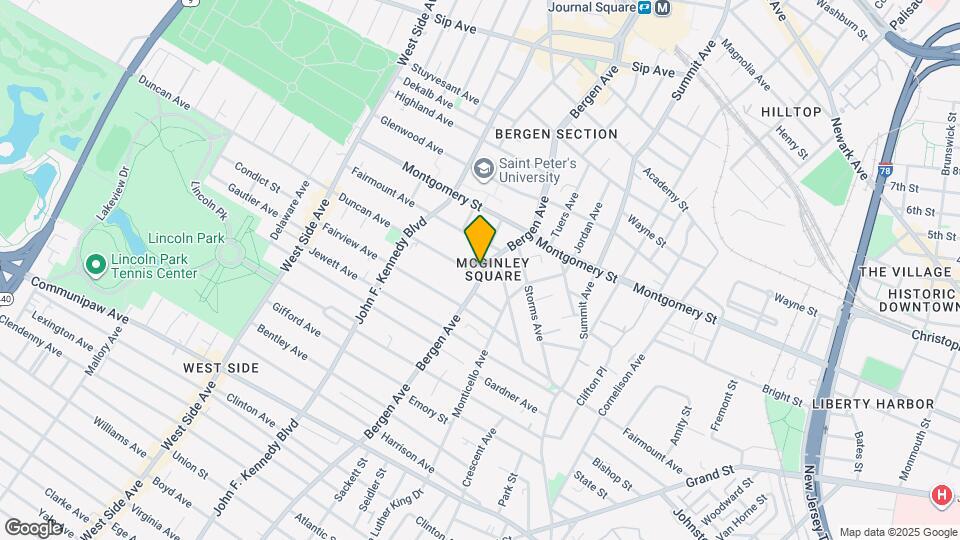 701 Bergen Ave Map and Location Details