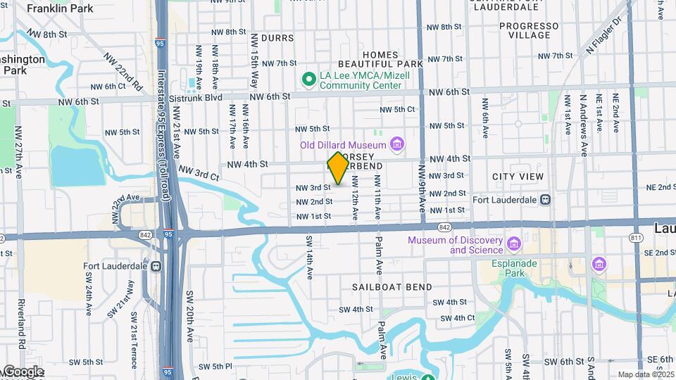 1224 NW 3rd St Map and Location Details
