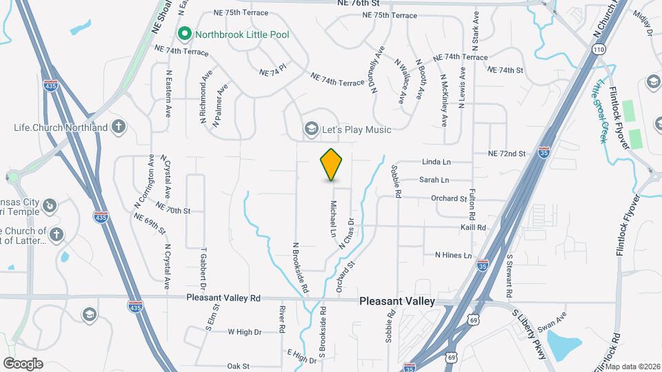 7104 Michael Ln Mapa y Detalles de la Ubicación