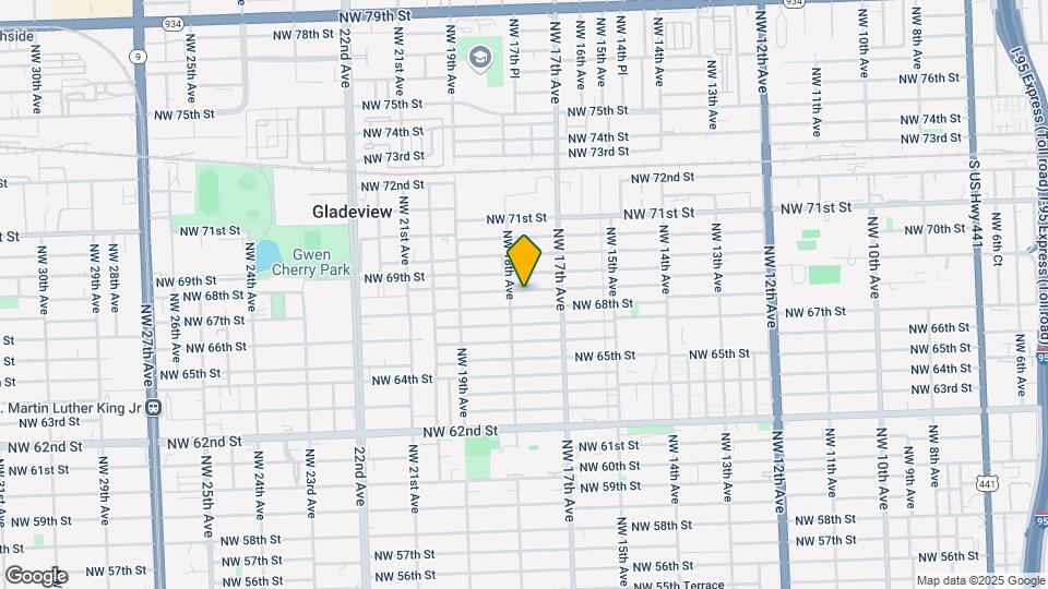 1776 NW 68th Terrace Map and Location Details