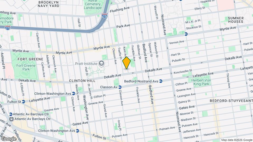 Kent Ave Map and Location Details