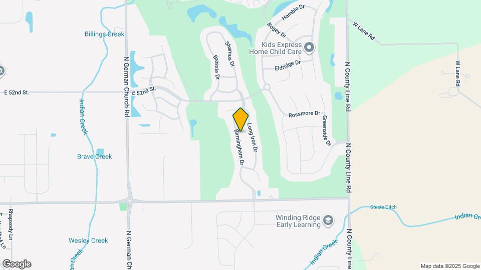 4921 Birmingham Dr Map and Location Details