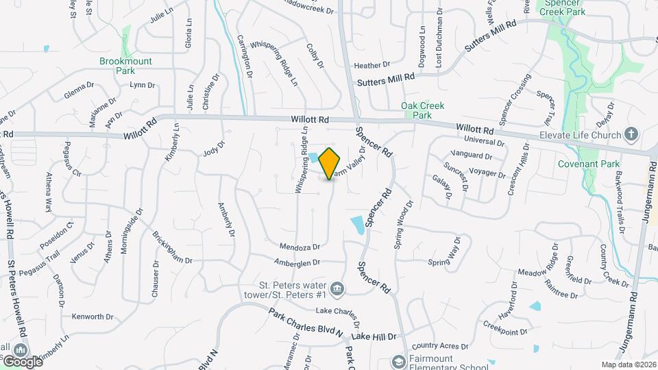 1248 Mendoza Dr Map and Location Details