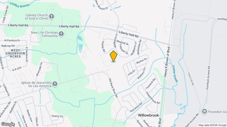 343 Briarbend Rd Map and Location Details