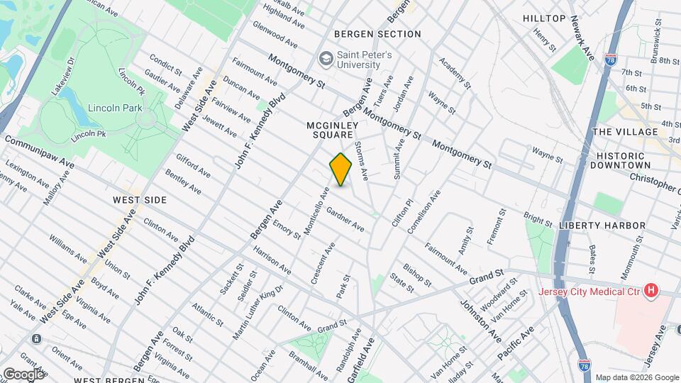 56 Jewett Ave, Unit 3 Map and Location Details