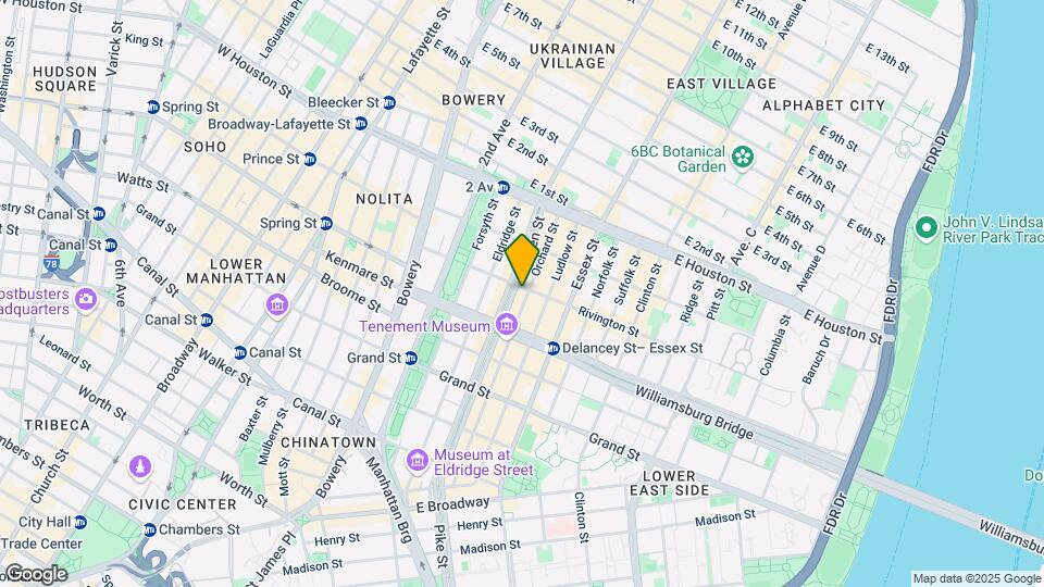81 Rivington St Map and Location Details
