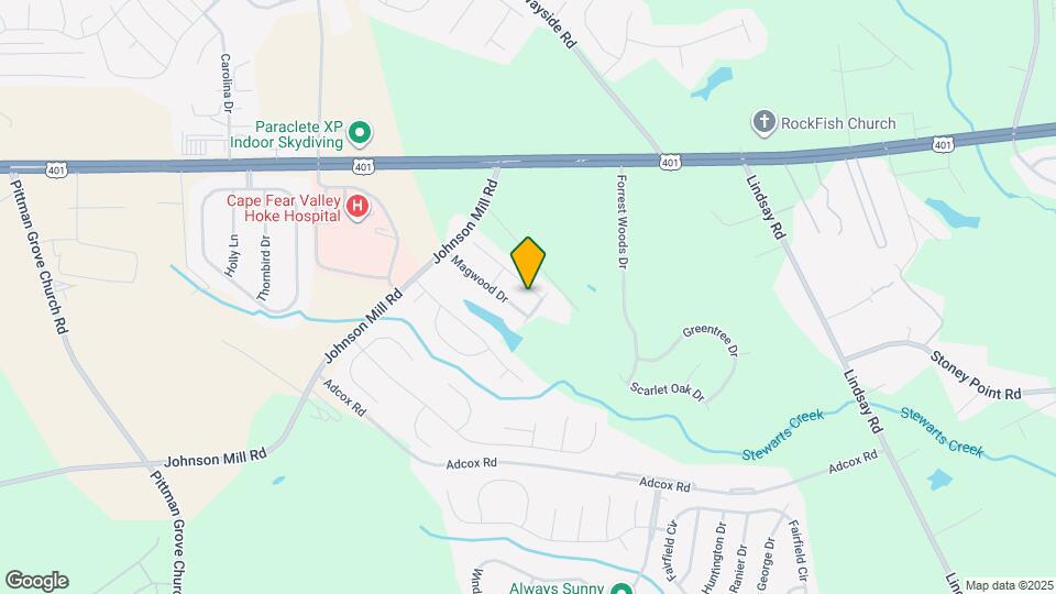 268 Chatfield Dr. Map and Location Details