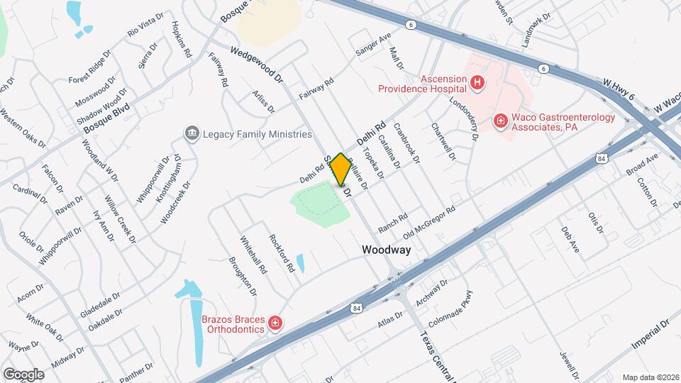 410 Santa Fe Dr Map and Location Details