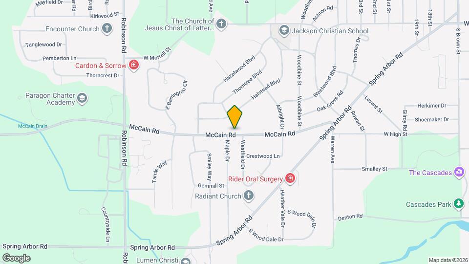 3126 McCain Rd Mapa y Detalles de la Ubicación