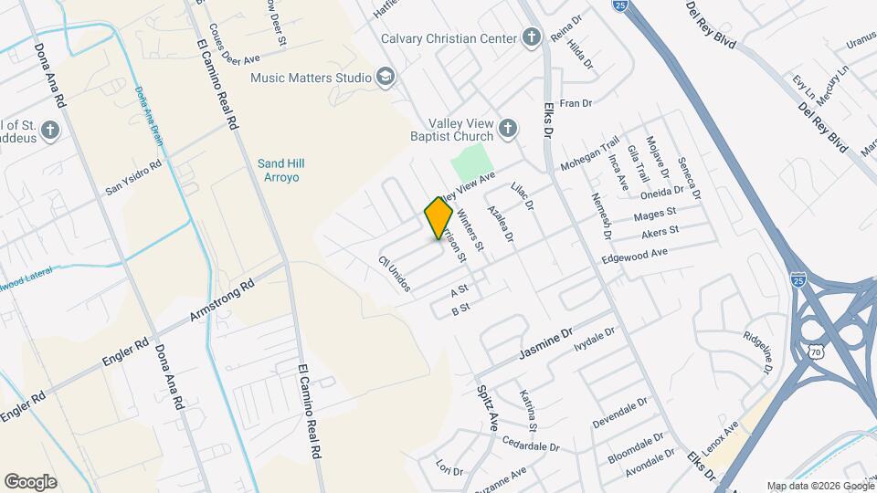 4172 Cll Nuestra Map and Location Details