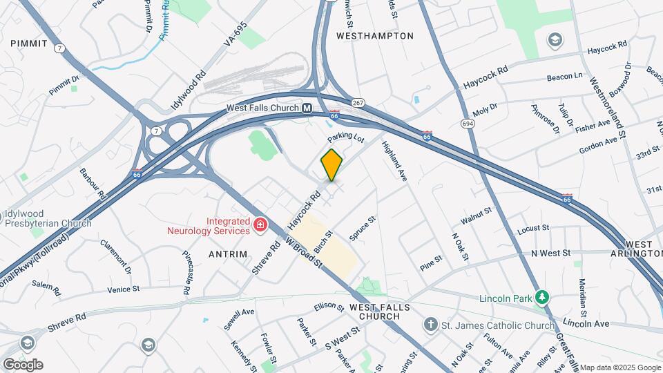 7021 Haycock Rd Map and Location Details