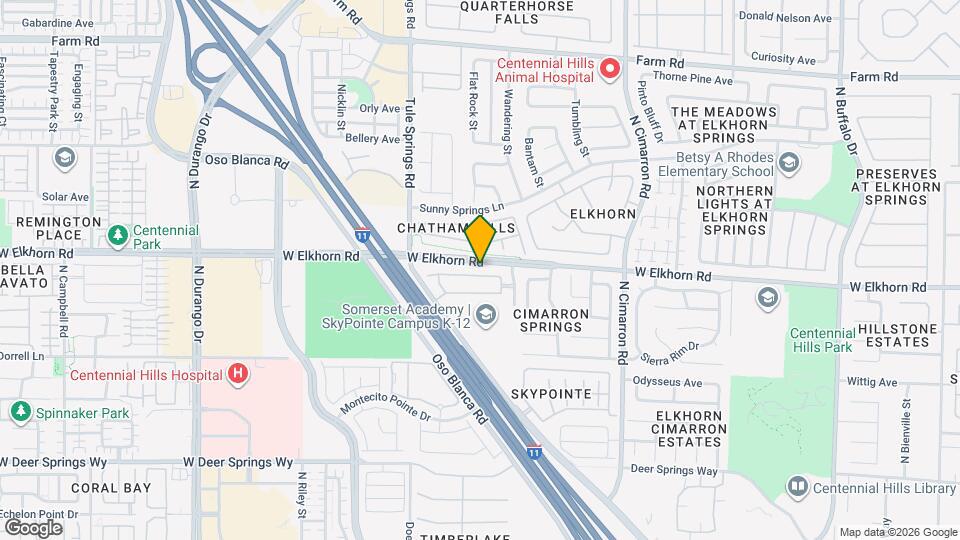 8256 Nebula Cloud Ave Map and Location Details