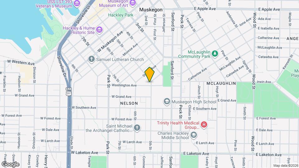 1411 5th St Map and Location Details
