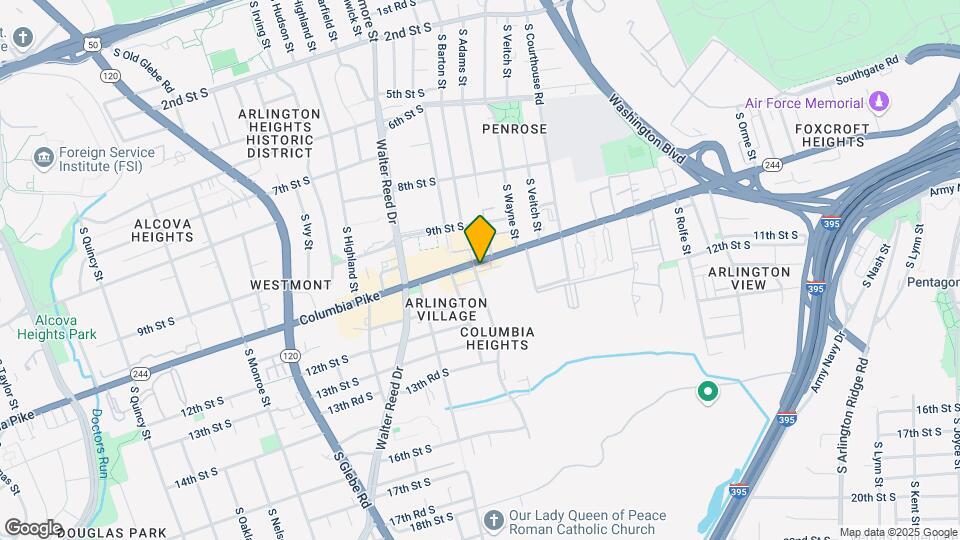 2400 Columbia Pike Map and Location Details