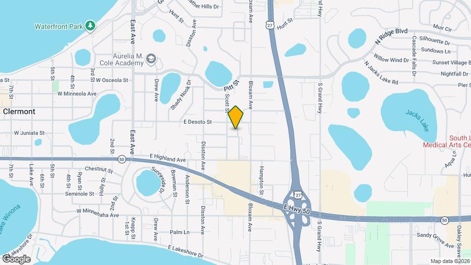 856 School Ave Map and Location Details