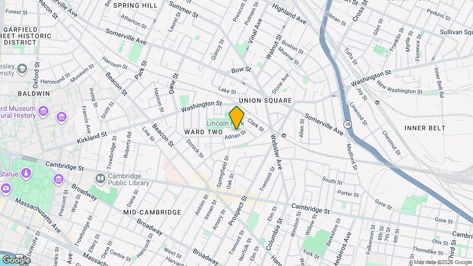 25 Adrian St, Unit 1 Mapa y Detalles de la Ubicación