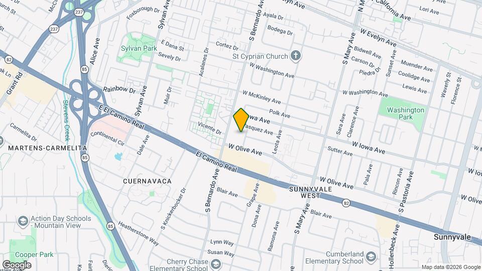 451 Carneros Ave Mapa y Detalles de la Ubicación