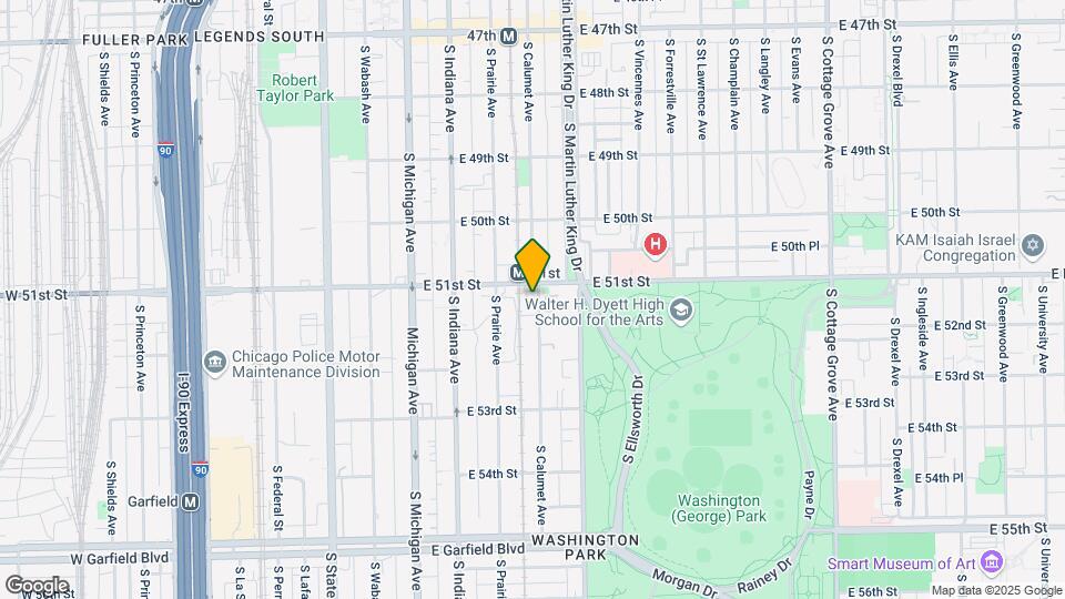 5108 Calumet Ave Map and Location Details