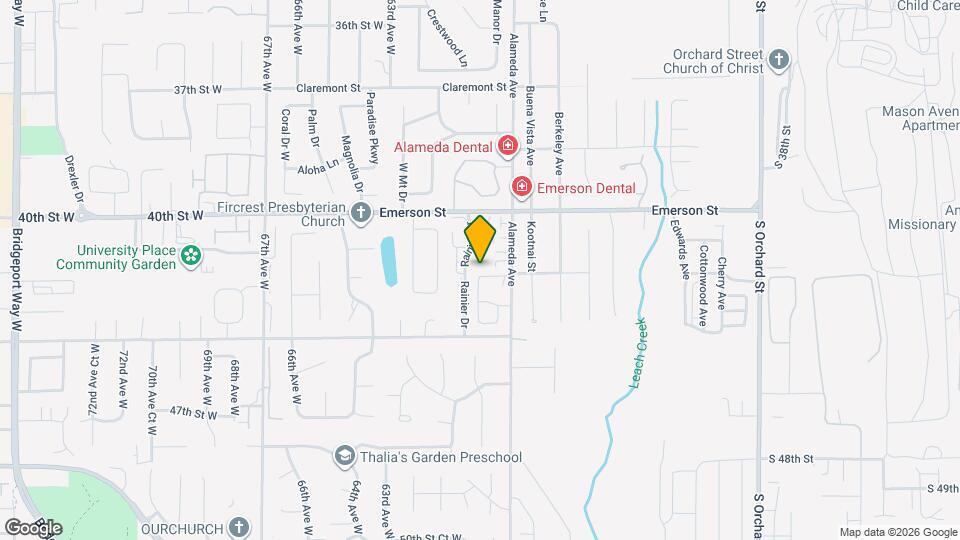 1471 Rainier Court, Unit 3 Map and Location Details