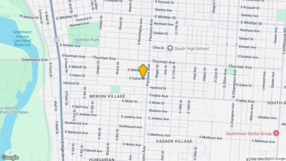 425 E Gates St, Unit 425 Map and Location Details