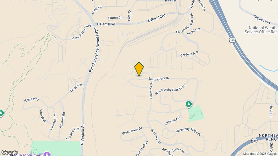 735 Sienna Park Dr Map and Location Details