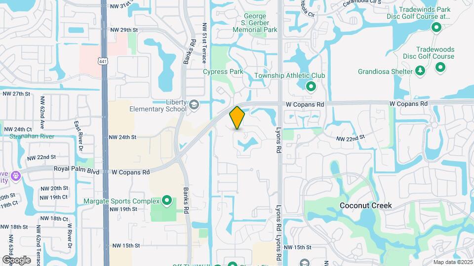 4797 NW 22nd St Map and Location Details