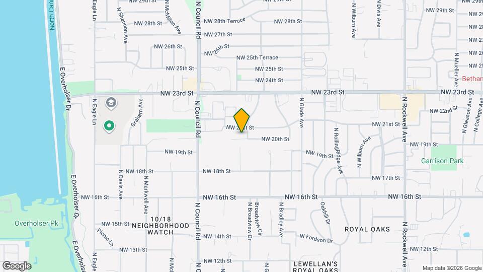 7805 NW 20th St Map and Location Details