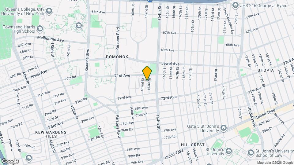 71-24 163rd St Map and Location Details