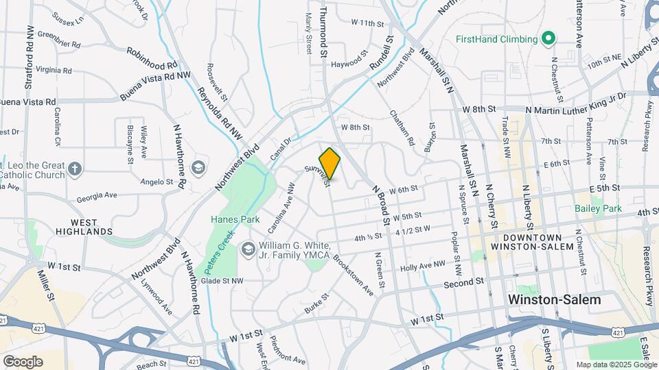 651 Summit St Map and Location Details