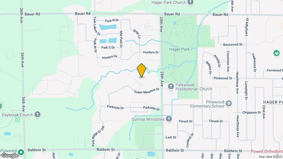 8002 Green Meadow Ct Map and Location Details
