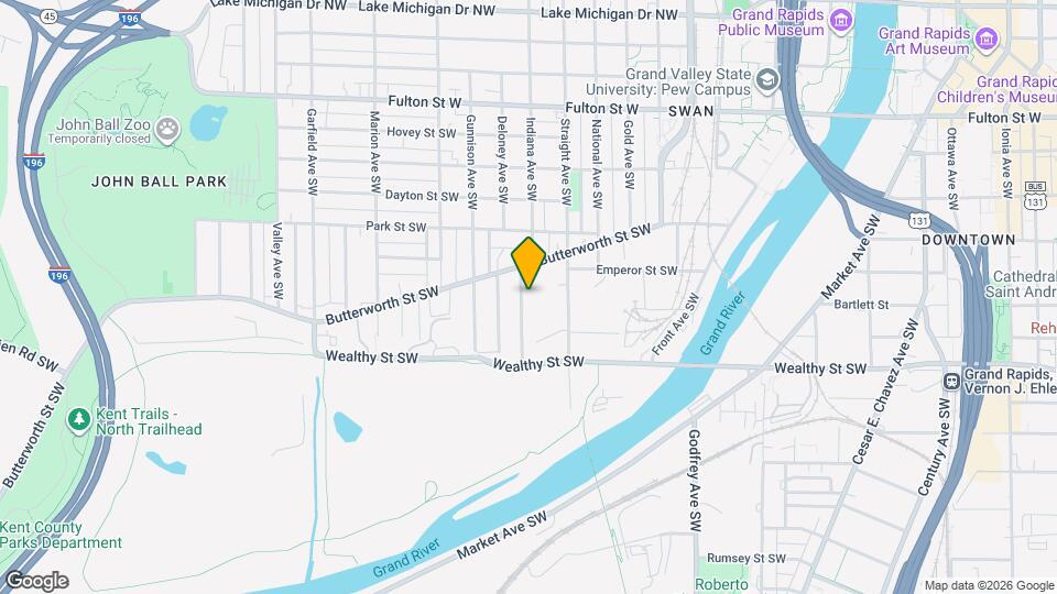 328 Indiana Ave SW Map and Location Details