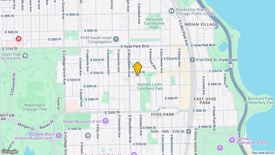 5318-5320 S Kimbark Ave Map and Location Details