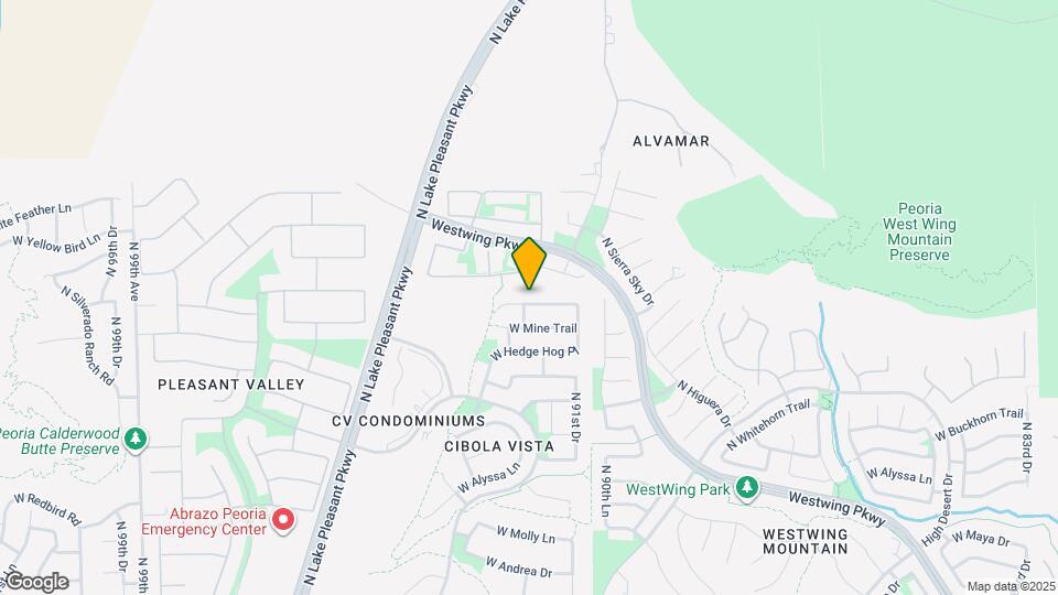 9228 W Black Hill Rd Map and Location Details