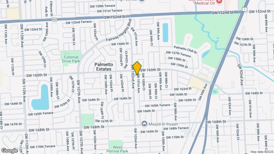16030 SW 101st Ave Map and Location Details